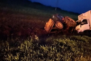 Легковушка и трактор столкнулись в Оршанском районе