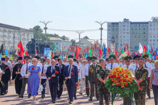 3 июля Витебск вместе со всей страной отметил День Независимости - видео