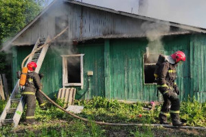 При пожаре в Орше погиб пенсионер