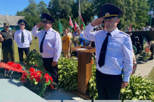 Сотрудники ГКСЭ приняли участие в мероприятиях, посвященных Дню Независимости и 78-ой годовщине освобождения Беларуси от немецко-фашистских захватчиков
