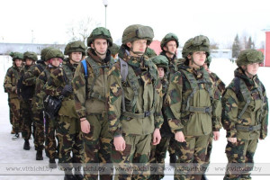 Более полусотни участников молодежных отрядов охраны правопорядка объединили городские учения в Витебске