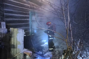 В Орше на пожаре дома погиб мужчина