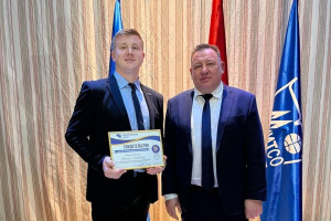 Студент Витебского медицинского университета стал обладателем стипендии Федерации профсоюзов Беларуси