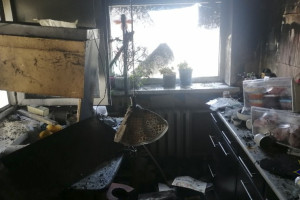 В Витебске из-за короткого замыкания холодильника случился пожар