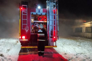 В Орше спасатели ликвидировали возгорание в цеху деревообработки