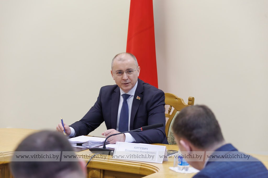 Помощник Президента Республики Беларусь – инспектор по Витебской области Владимир Юргевич