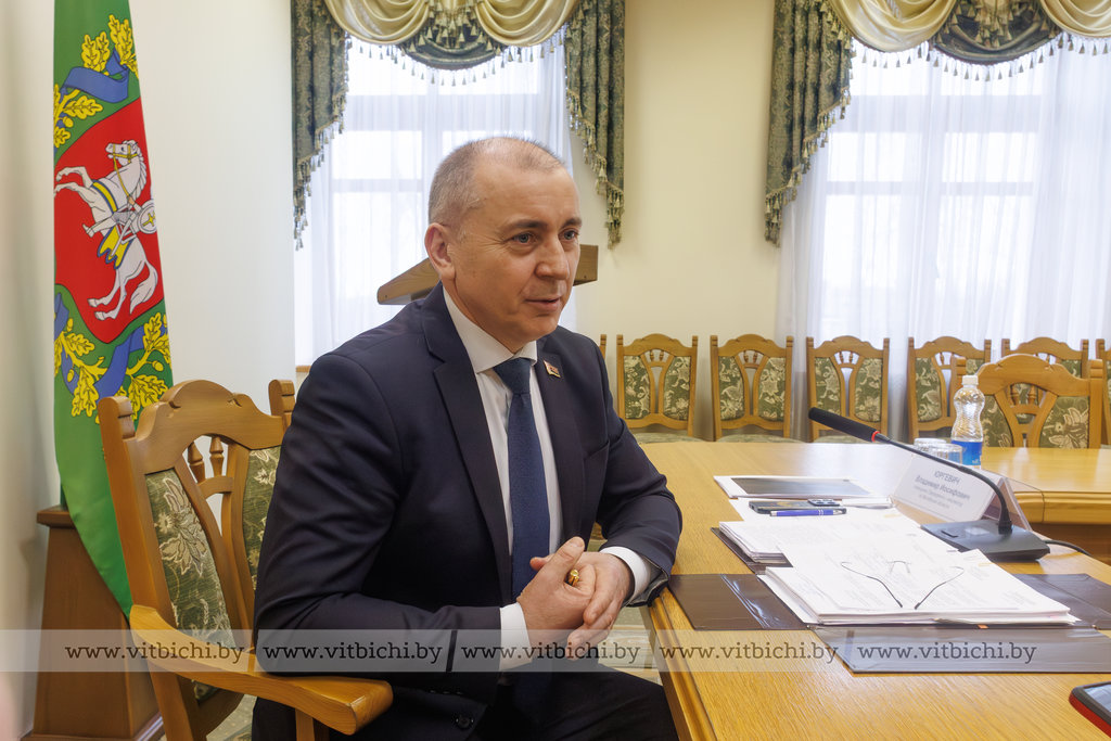 Помощник Президента Республики Беларусь – инспектор по Витебской области Владимир Юргевич