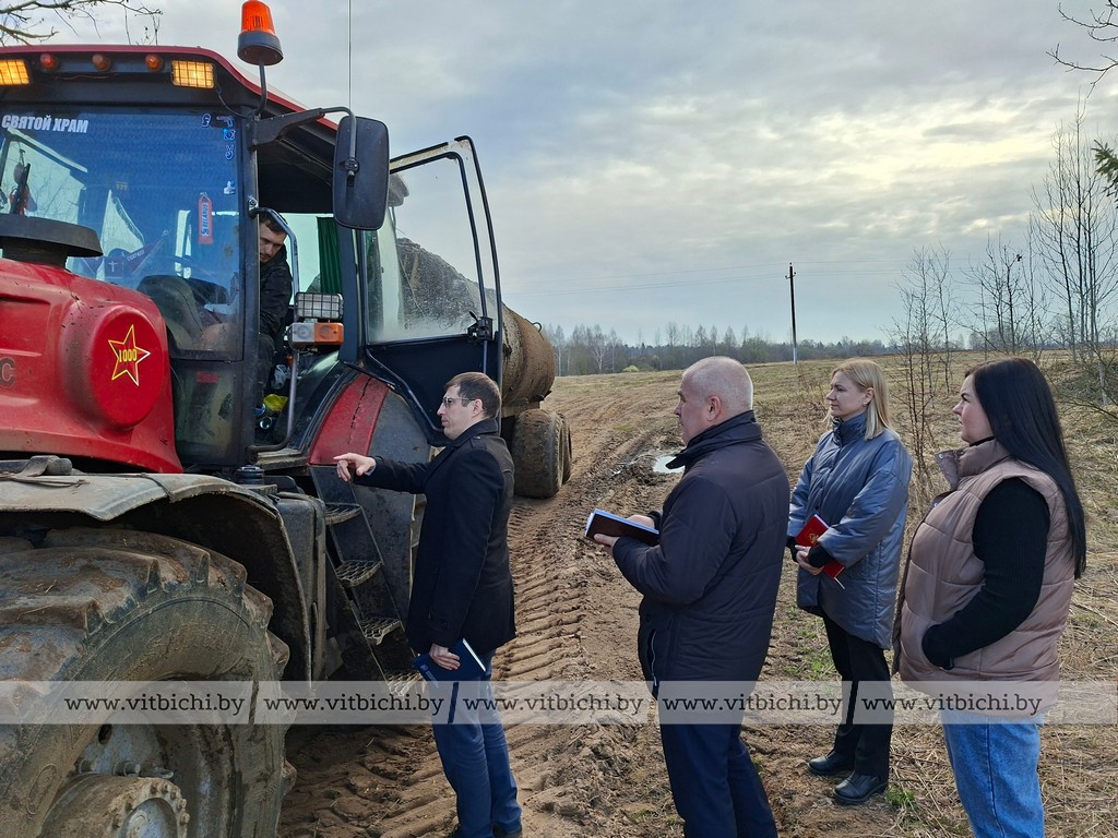 весенние полевые работы в Витебском районе проверка
