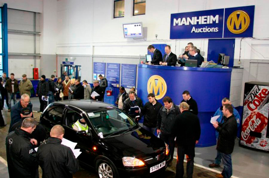 аукцион автомобилей Manheim