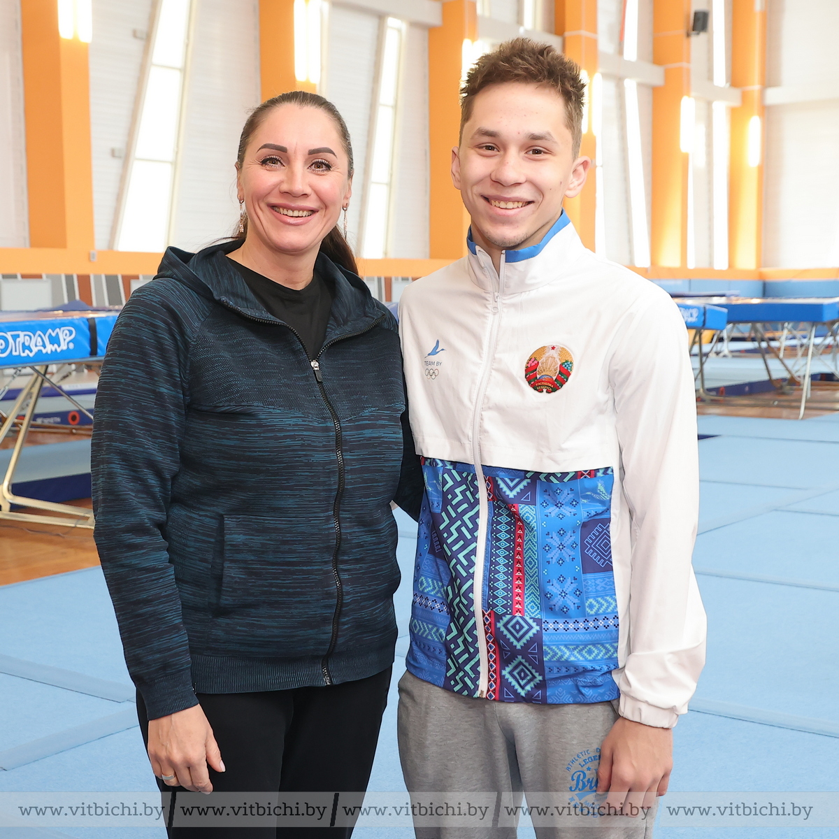Олимпийский чемпион по прыжкам на батуте