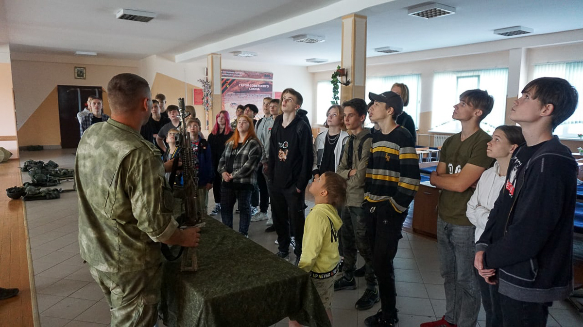 Военно патриотический лагерь Русичи