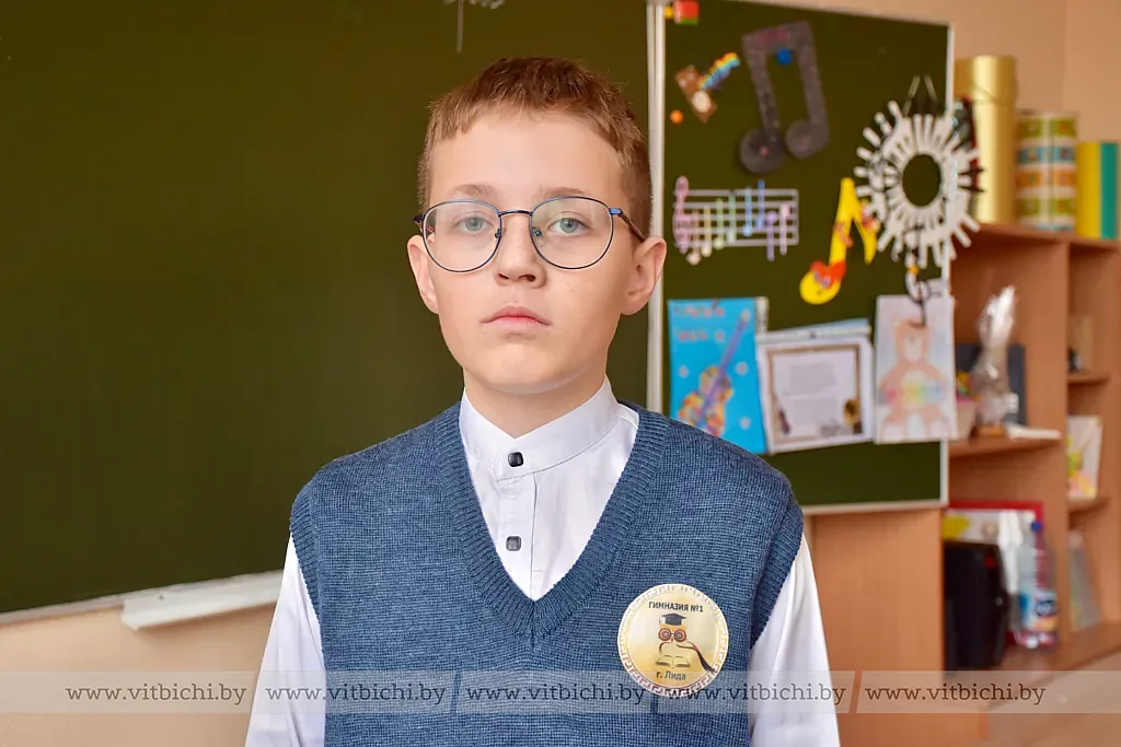 Роман СИНЯВСКИЙ, учащийся гимназии № 1 города Лиды.