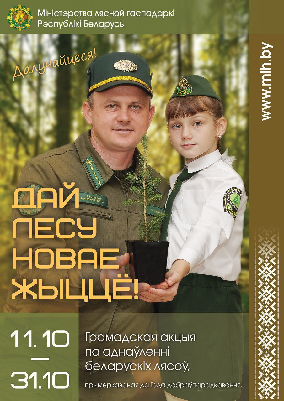 Акция «Дай лесу новае жыццё!»