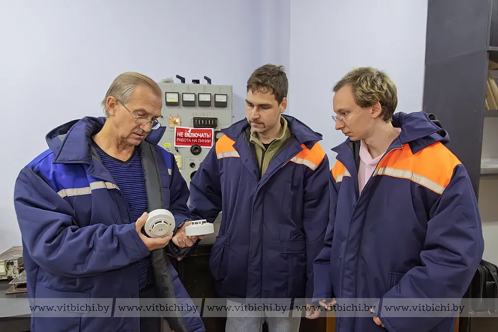 Служба электрохозяйства в городе Витебске