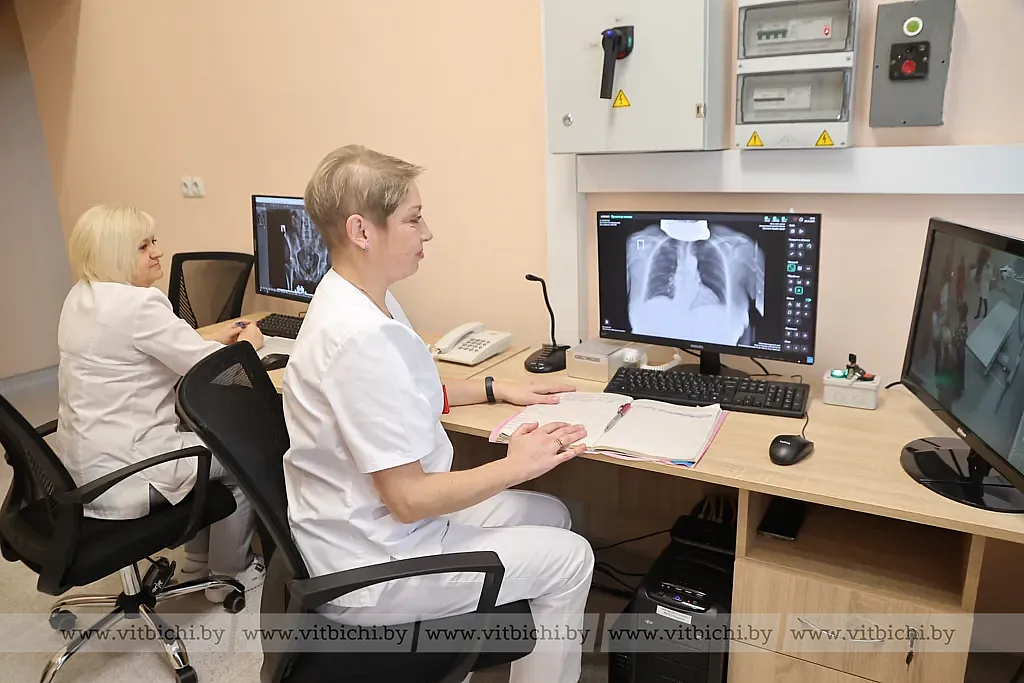 Ремонт и подготовка помещения под установку аппарата в Витебской областной больнице проведены в сжатые сроки.