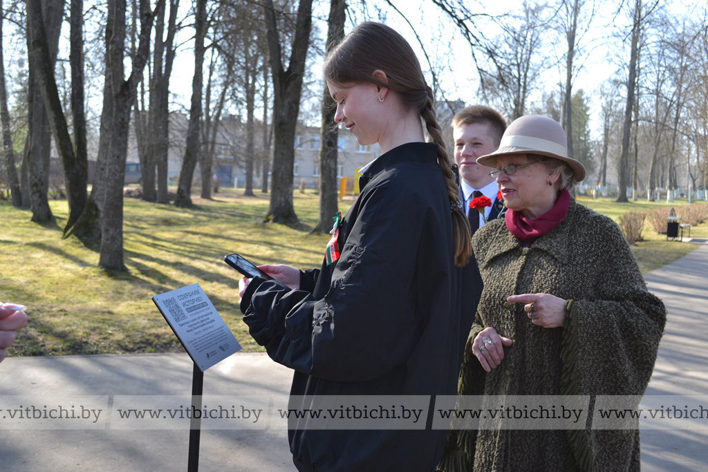 В Витебске установили цифровую табличку с информацией о деятельности известного партизана Миная Шмырёва