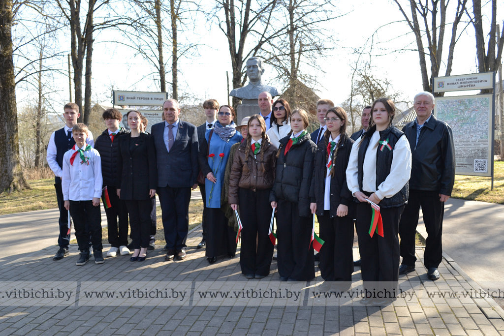 В Витебске установили цифровую табличку с информацией о деятельности известного партизана Миная Шмырёва