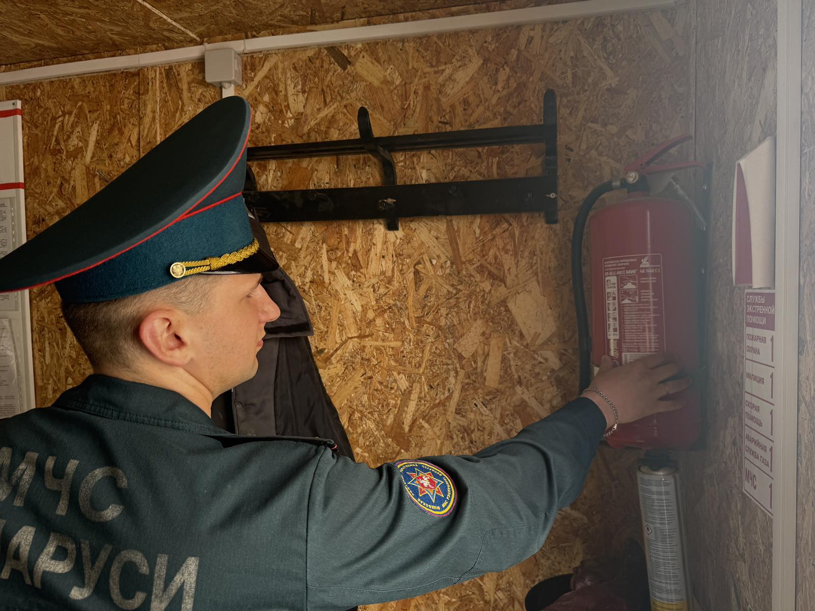 Спасатели проверили пожарную безопасность на строительных объектах в Витебске
