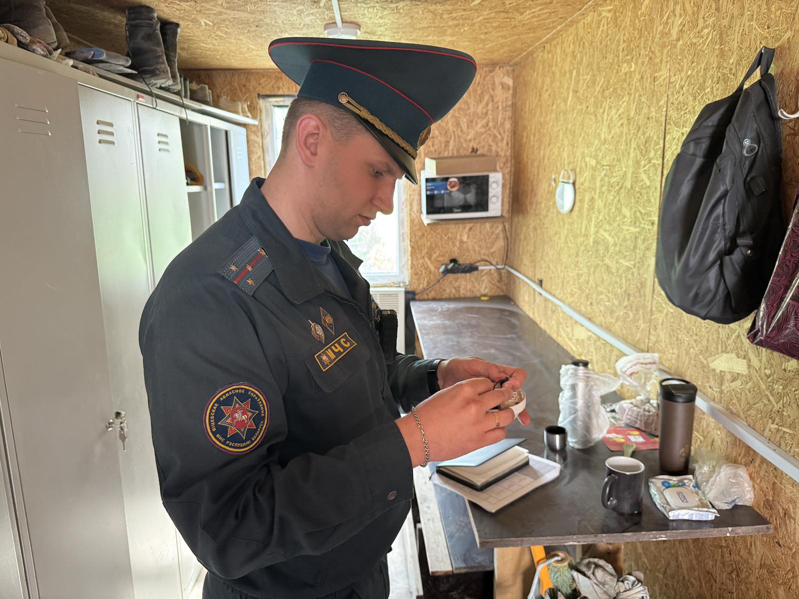Спасатели проверили пожарную безопасность на строительных объектах в Витебске