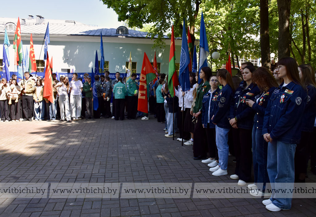 В Витебске прошло торжественное открытие Третьего трудового семестра – 2026