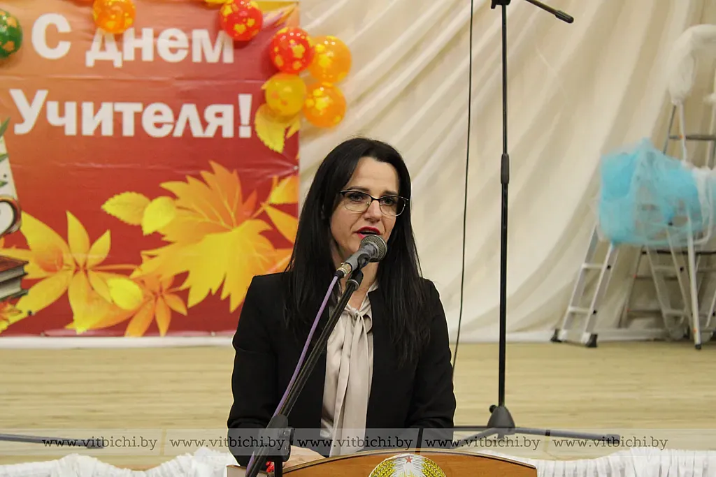 Председатель Витебской районной профсоюзной организации Белорусского профсоюза работников АПК Инга Сергеева