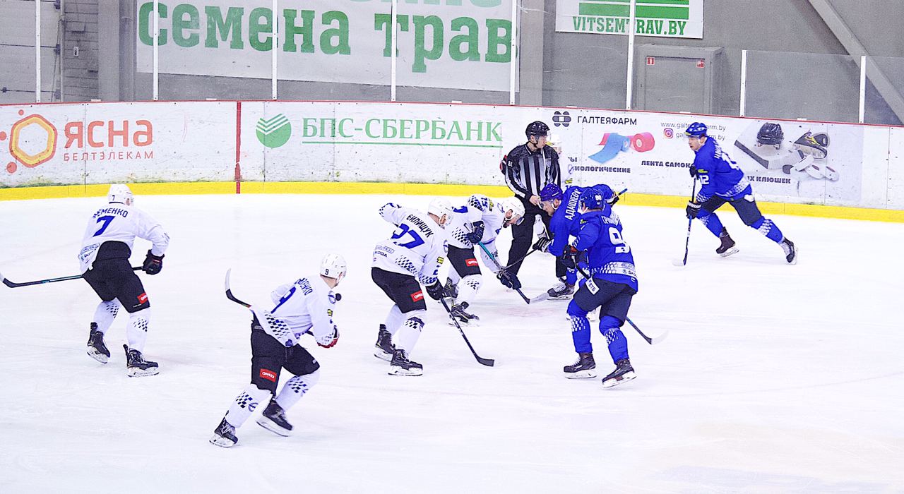 Хоккейный клуб "Витебск" одержал победу над "Химиком"