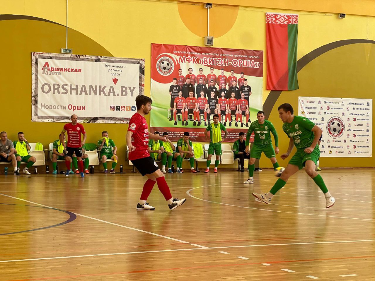 Витебский «Витэн» одержал победу над командой из Борисова 