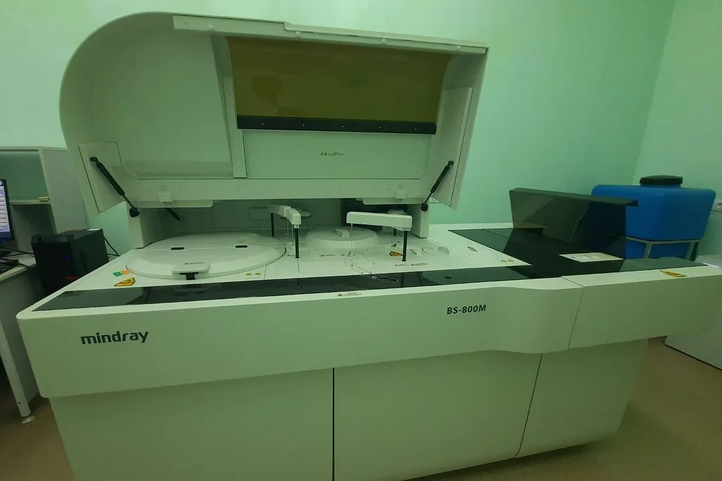 В Витебской БСМП появился новый биохимический анализатор В Витебской БСМП появился новый биохимический анализатор