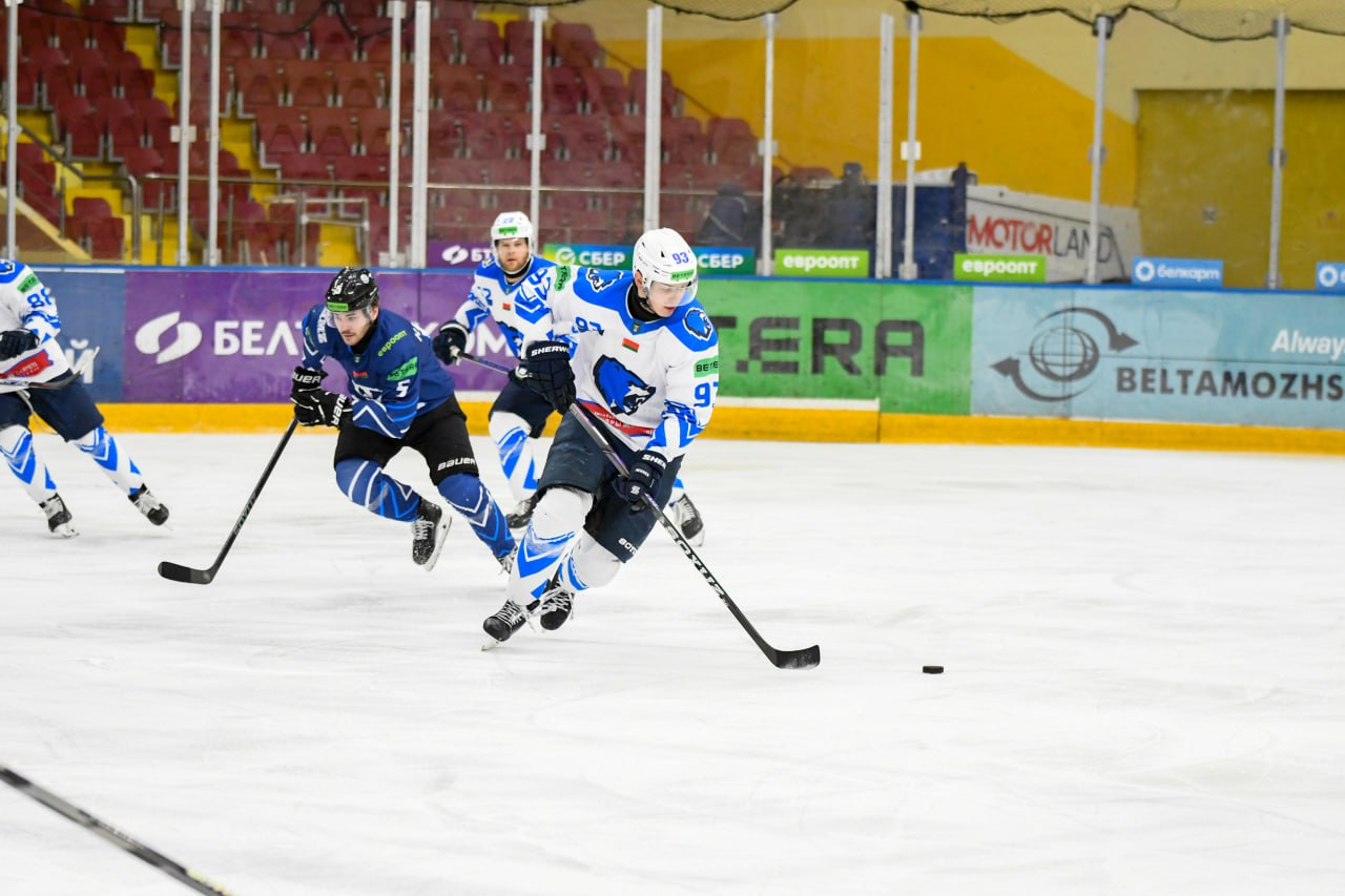 ХК «Витебск» подошел к экватору в регулярке первенства страны и уверенно занимает место в зоне плей-офф
