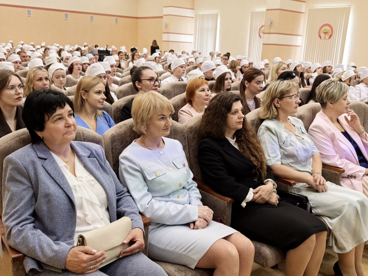 в Витебском медколледже торжественно встретили первокурсников
