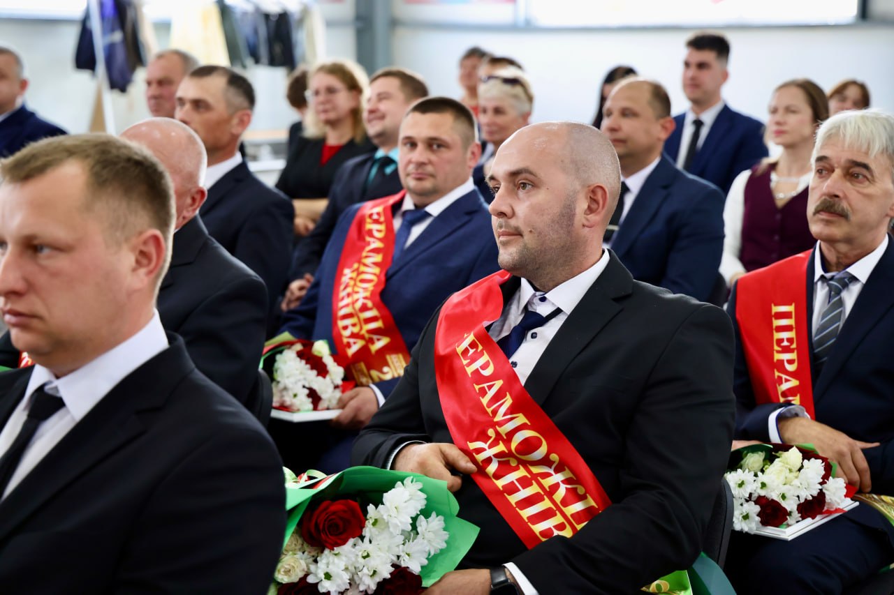 В филиале СХП «Мазоловогаз» УП «Витебскоблгаз» отметили главный праздник хлеборобов – «Дажынкі»