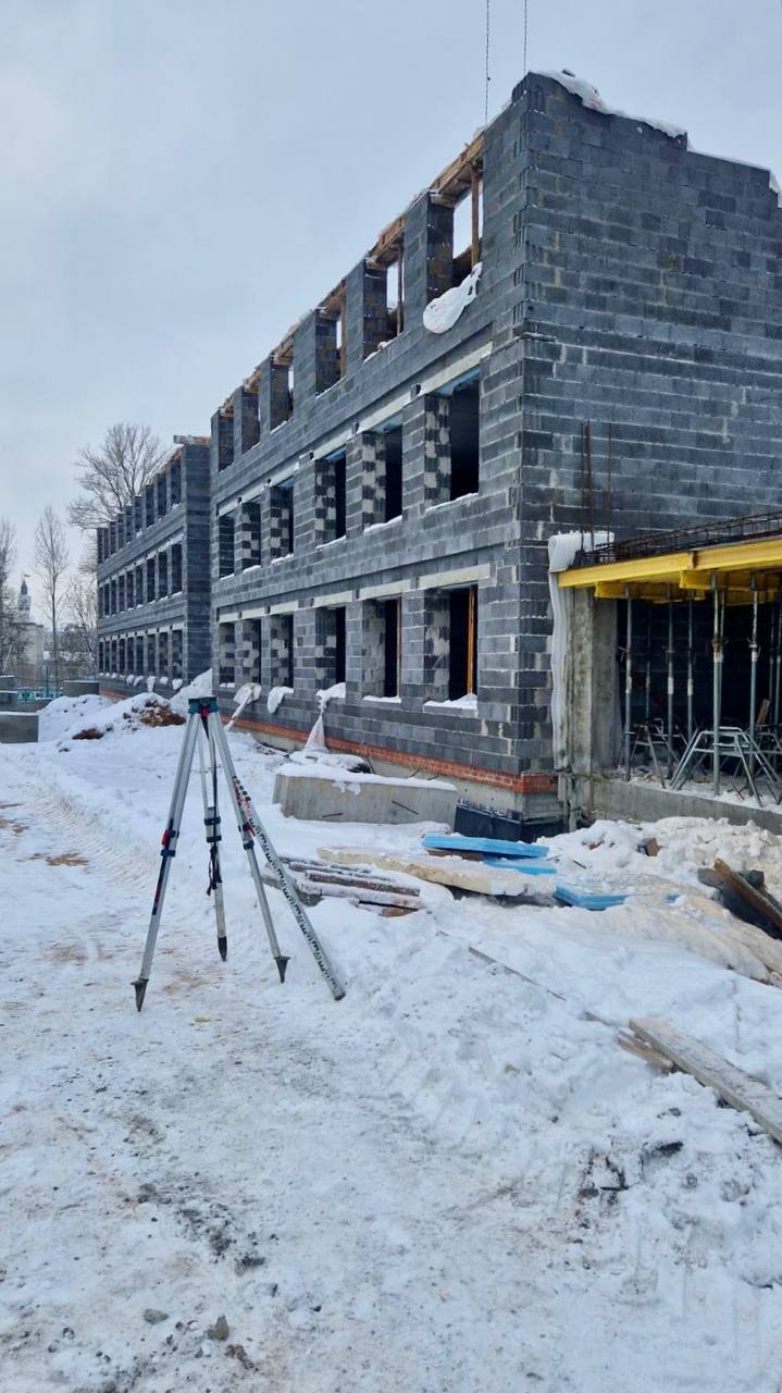 реконструкция здания гимназии №1 стройка