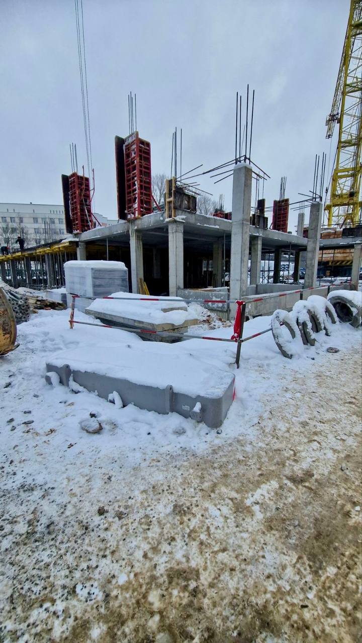 реконструкция здания гимназии №1 стройка