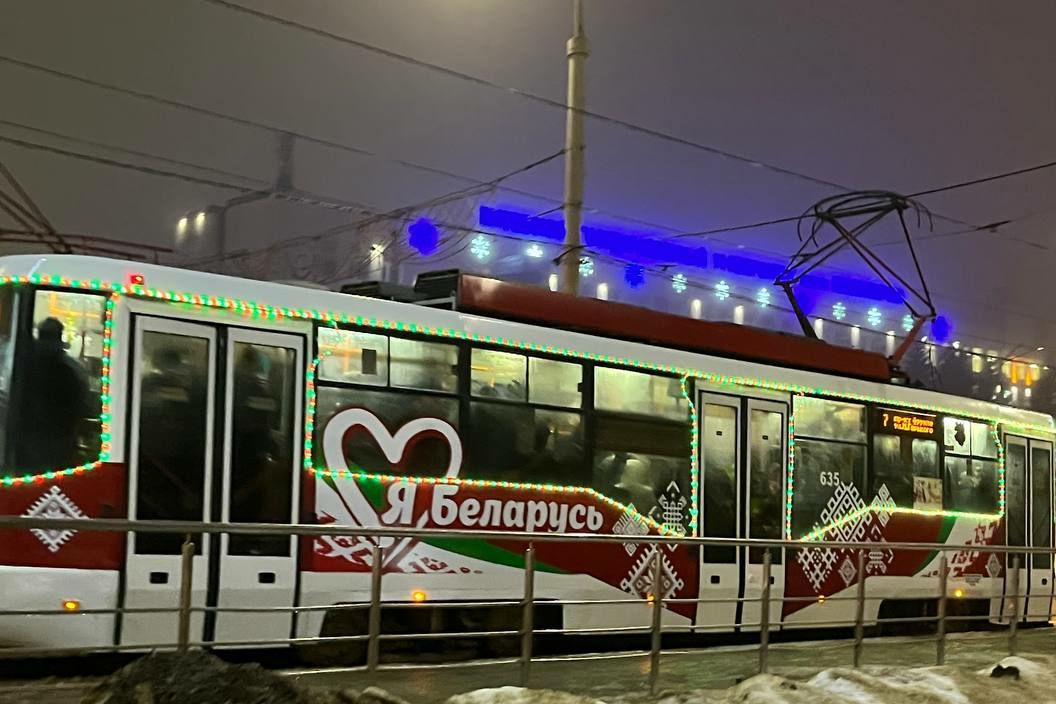 В Витебске продлят работу общественного транспорта в новогоднюю ночь