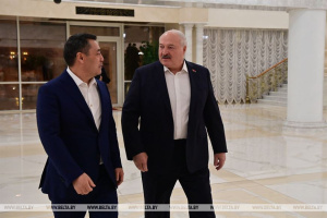 Лукашенко провел встречу с Президентом Кыргызстана Садыром Жапаровым