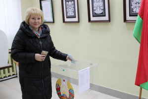 Жанна Черкунова: Участие в выборах – это не только право гражданина Беларуси, но и возможность влиять на политику и изменения в обществе