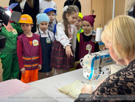 В витебской средней школе № 40 имени М. М. Громова прошел фестиваль «Мир профессий»