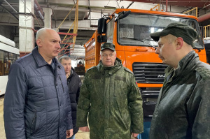 В рамках проверки боевой готовности Вооруженных Сил предприятия города Витебска и Витебского района поставляют транспортные средства для укомплектования воинских частей Вооруженных Сил