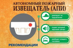 Автономный пожарный извещатель – доступное и высокоэффективное средство раннего обнаружения пожара