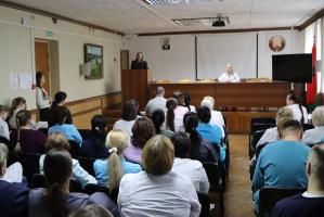 Кибербезопасность для пожилых: профилактическая беседа прошла в Витебском кардиодиспансере