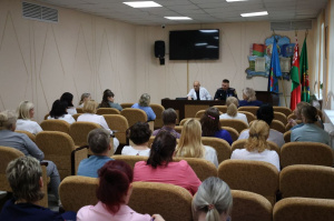 Сотрудникам Витебского областного диагностического центра рассказали о схемах мошенников