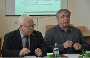 Особенности предстоящей электоральной кампании обсудил Владимир Терентьев на встрече с преподавателями и студентами витебского вуза