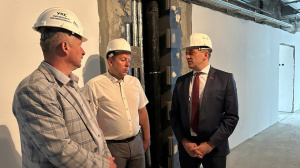 Александр Субботин проинспектировал ход строительства хирургического корпуса в Витебске