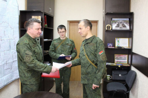В военных комиссариатах Витебской области проводится совместная мобилизационная тренировка