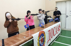 Лучших стрелков среди школьников определил турнир, который провела Витебская областная организационная структура ДОСААФ