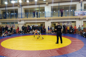 Международный турнир по вольной борьбе памяти Анатолия Испенкова собрал в Витебске больше 200 спортсменов