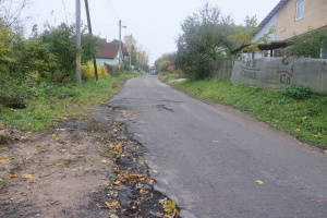 Витебчанин пожаловался на плохое состояние дороги в частном секторе. Что ответили в администрации района?