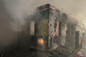 В Городокском районе пожар унес жизнь пенсионерки