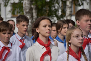 В Витебском районе дан старт международному социальному проекту «Гражданско-патриотический лагерь «Курган Дружбы»