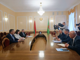 Кочанова в Витебске обсудила с руководством области оргвопросы XI Форума регионов Беларуси и России
